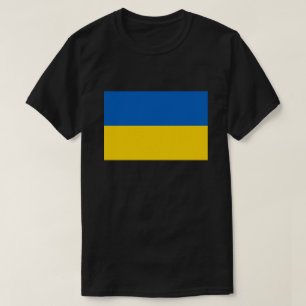 T-shirt Solidarité du drapeau ukrainien