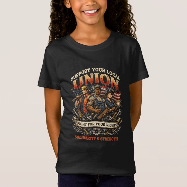 T-Shirt Solidarité et Force (Devant)