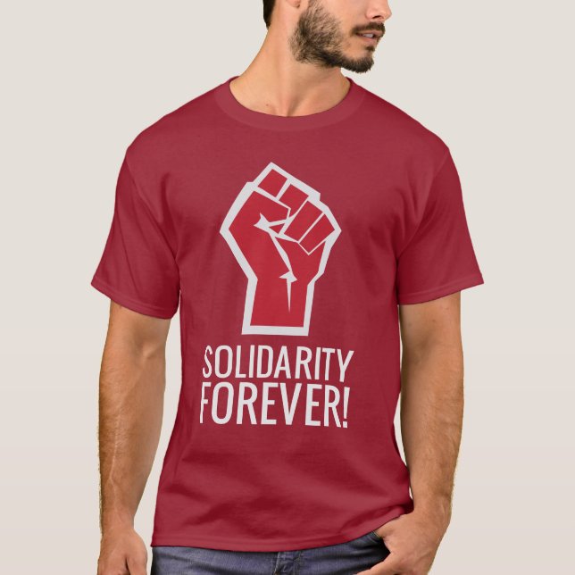 T-shirt Solidarité pour toujours ! (Devant)