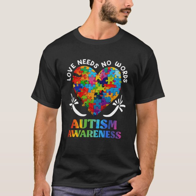 T-shirt Solidarité sensibilisation sur l'autisme et Neurod (Devant)