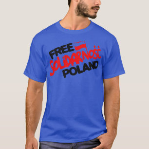 T-shirt Solidarnosc Pologne libre