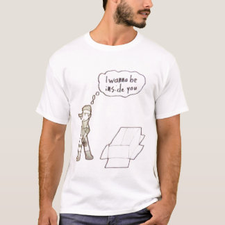 T-SHIRT SOLIDE DE VITESSE EN MÉTAL : JE VEUX ÊTRE À