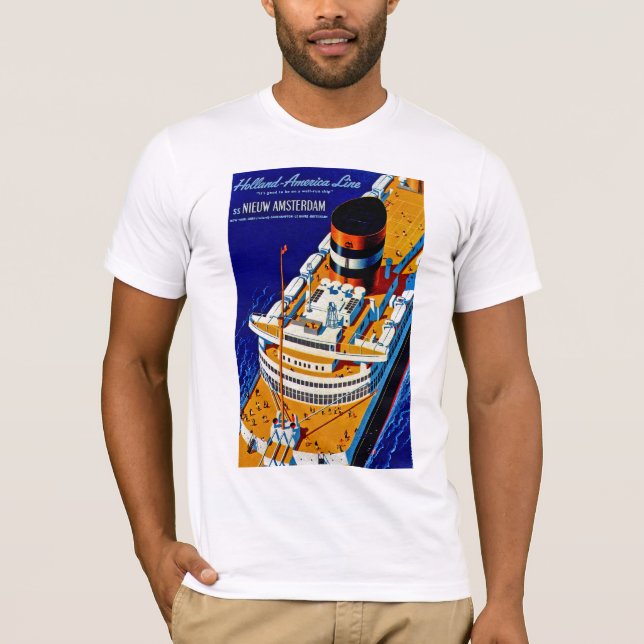 T-shirt Solides solubles Nieuw Amsterdam (Devant)