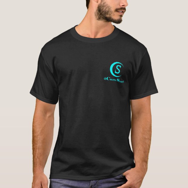 T-shirt SOLIDES TOTAUX celtiques de surf (Devant)