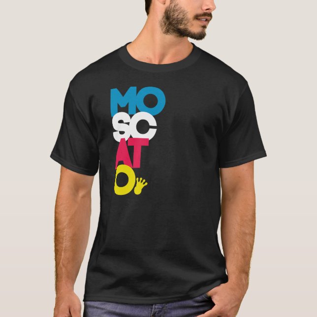 T-shirt SOLIDES TOTAUX frais de la chemise | de Moscato (Devant)