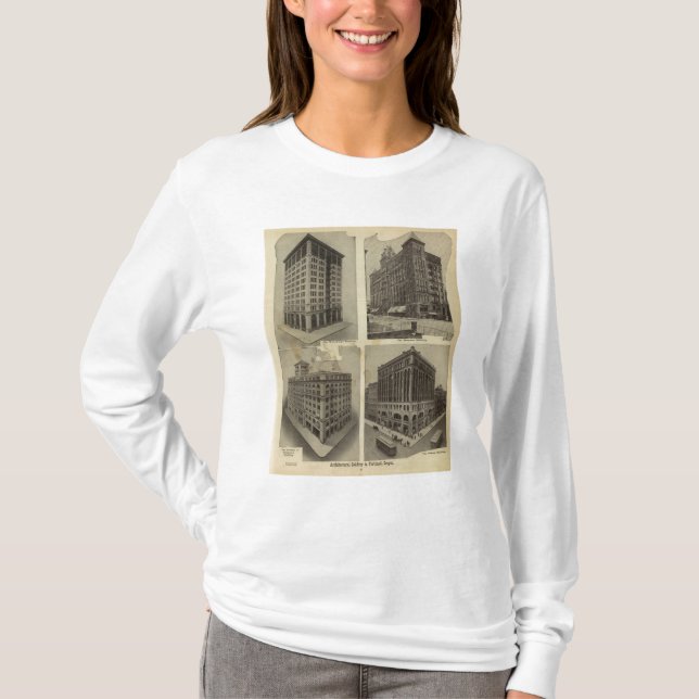 T-shirt Solidité architecturale à Portland, Orégon (Devant)