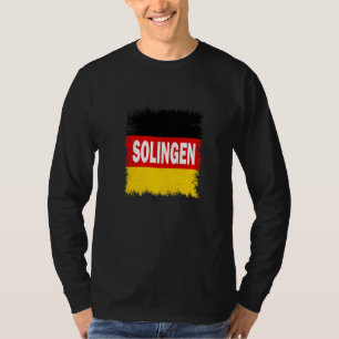 T-shirt Solingen Allemagne avec drapeau allemand