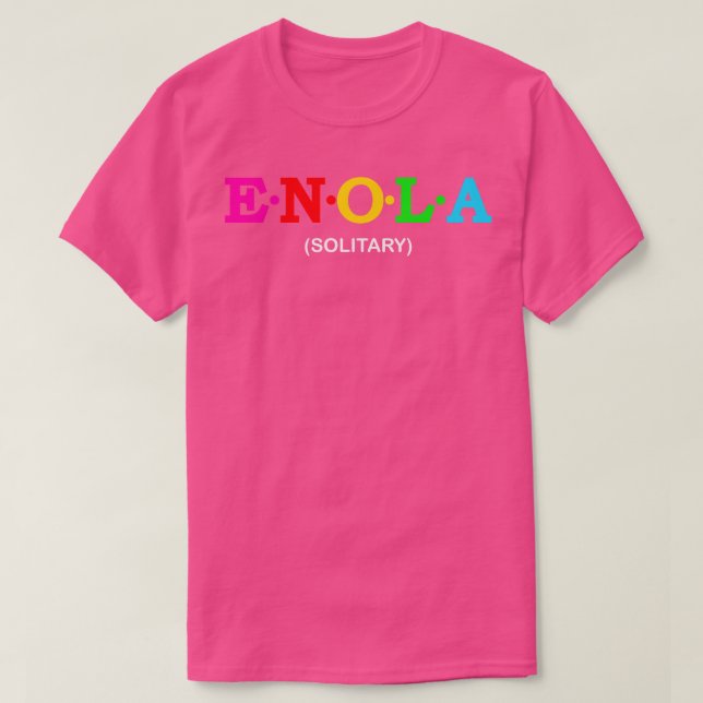 T-shirt Solitaire d'Enola (Design devant)