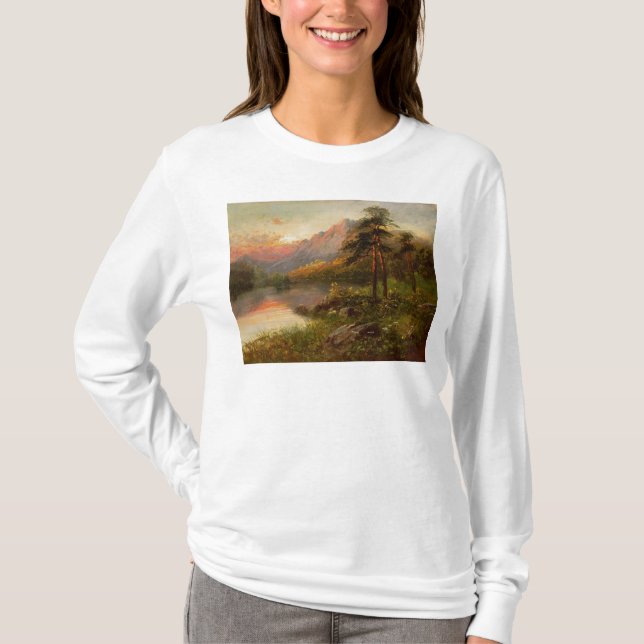 T-shirt Solitude des montagnes (Devant)