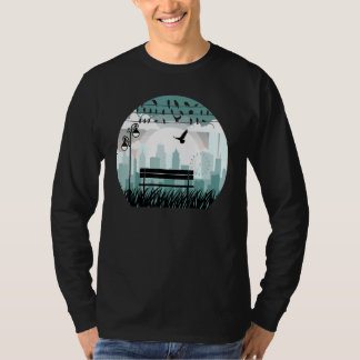 T-shirt Solitude Du Soleil Pour La Méditation Et Le Renouv
