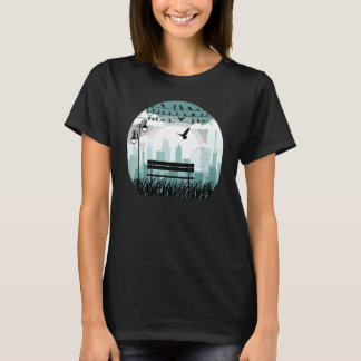 T-shirt Solitude Du Soleil Pour La Méditation Et Le Renouv