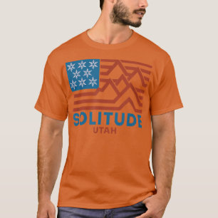 T-shirt Solitude Utah Ski Snowboard Montagne de neige