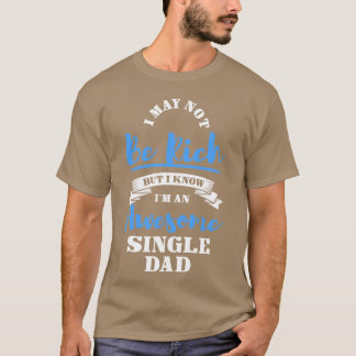 T-shirt Solo Parent Père Progéniture rétro