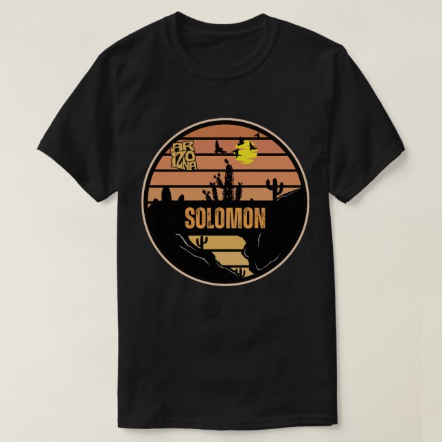 T-shirt Solomon, Arizona (Design devant)