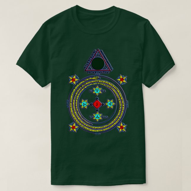 T-shirt Solomon Circle Goetia (Design devant)