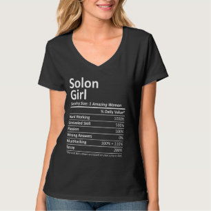 T-shirt Solon Girl Oh Ohio Funny City Accueil Racines Usa