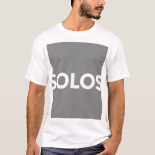 T-shirt SOLOS Typographie Gras