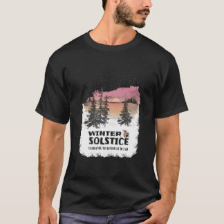 T-shirt Solstice D'Hiver Fête Du Retour Du Soleil
