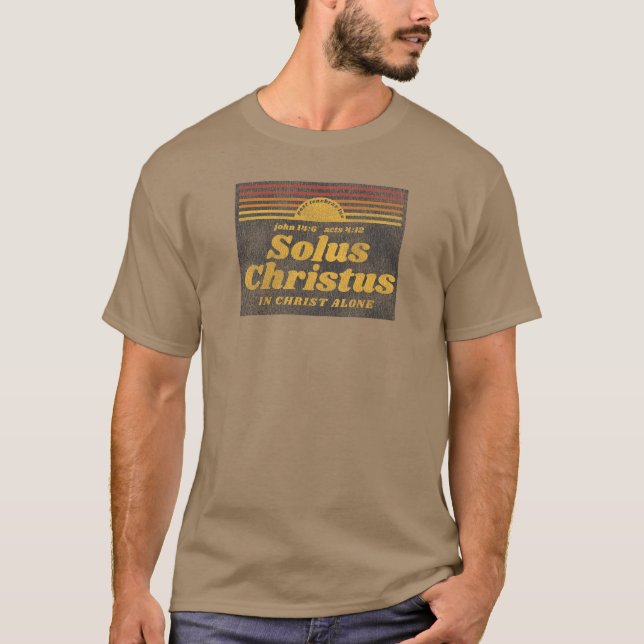 T-shirt Solus Christus (Devant)
