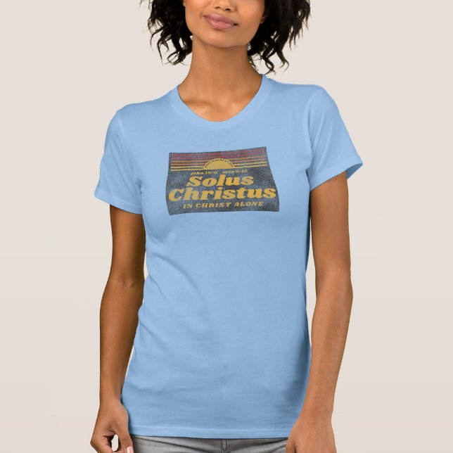 T-shirt Solus Christus (Devant)