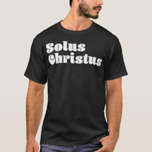 T-shirt Solus Christus Théologie Réformée Premium