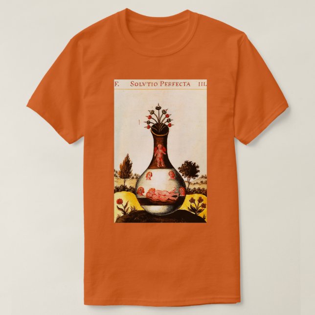T-shirt Solutio Perfecta Le Rosaire des philosophes (Design devant)