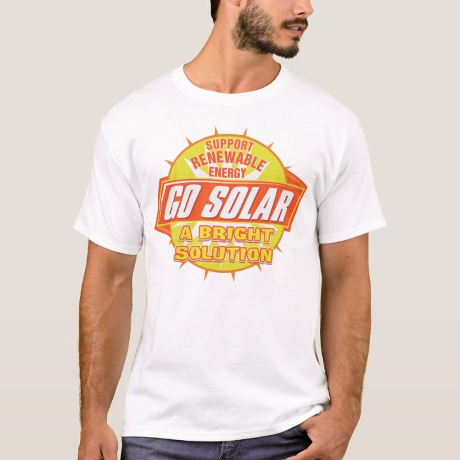 T-shirt Solution à énergie solaire (Devant)