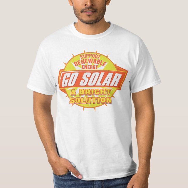 T-shirt Solution à énergie solaire (Devant)
