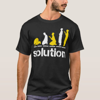 T-shirt Solution Prière islamique musulmane Ramadan Salat