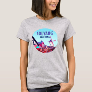 T-shirt Solvang Danish Downtown California Vintage