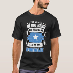 T-shirt Somalie Dans Ma Tête