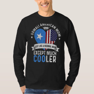 T-shirt Somalien American Maman Fête des mères Maman Pays