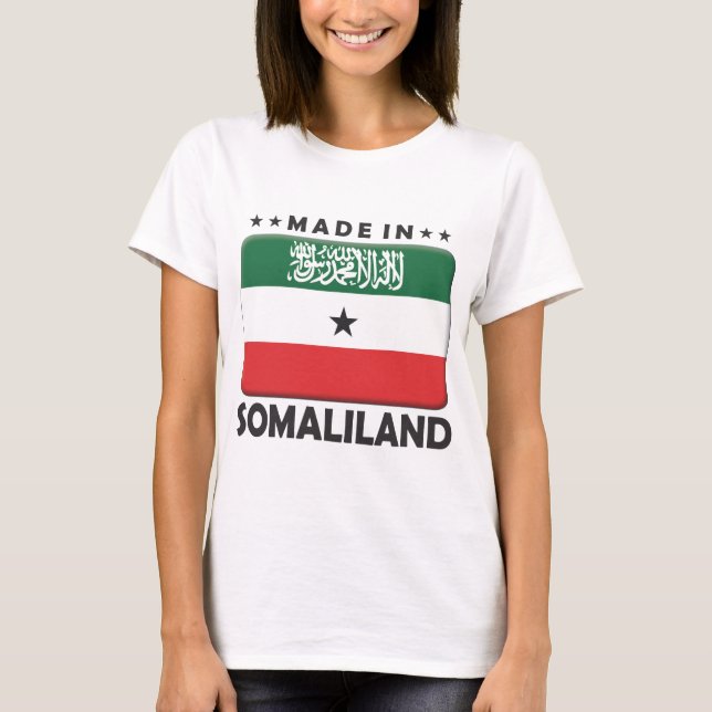 T-shirt Somaliland a fait (Devant)
