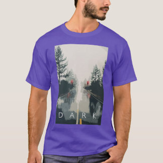 T-shirt Sombre sur la route