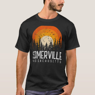 T-shirt Somerville Massachusetts MA Vintage 80s 90s Retro