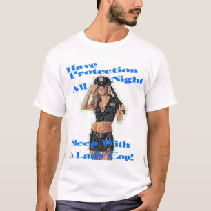 T-shirt Sommeil avec un flic (Madame)