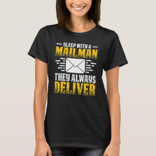T-shirt Sommeil Avec Un Mailman Postal Worker Post Homme 3