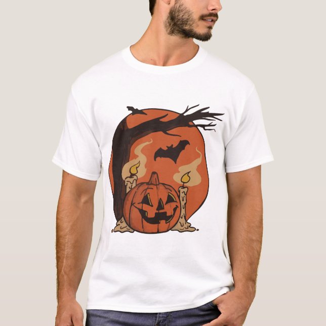 T-shirt sommeil de Halloween (Devant)