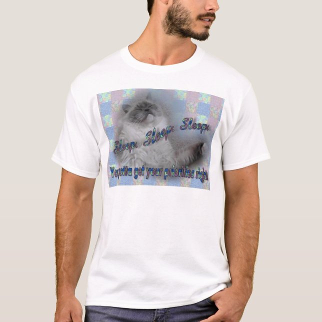 T-shirt Sommeil de sommeil de sommeil (Devant)