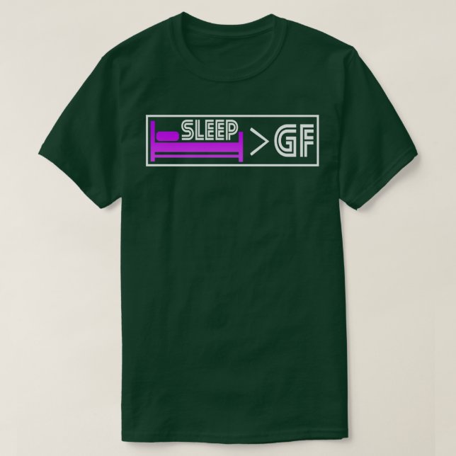 T-shirt Sommeil sur Gf (Design devant)
