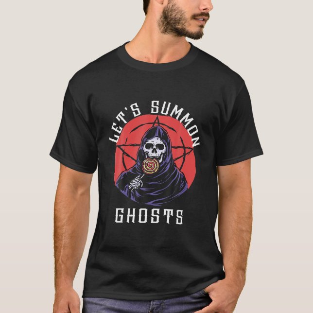 T-shirt Sommes Ghosts Witchcraft Pour Débutant Hallowe (Devant)