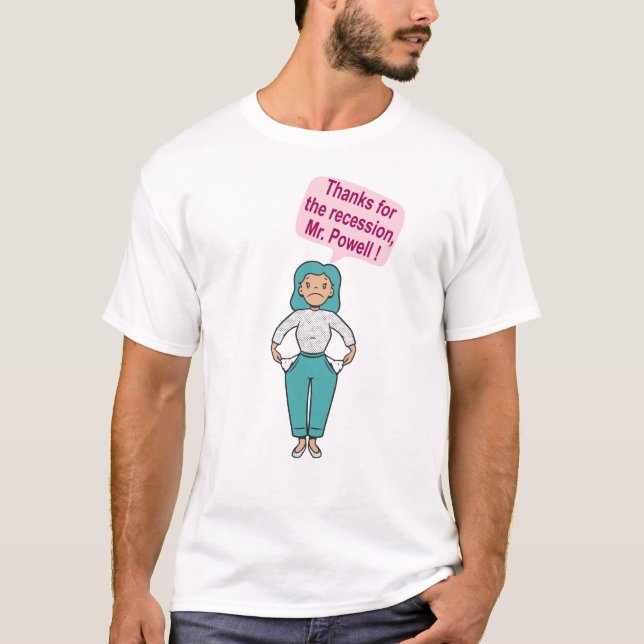 T-shirt Sommes-nous en récession ? (Devant)