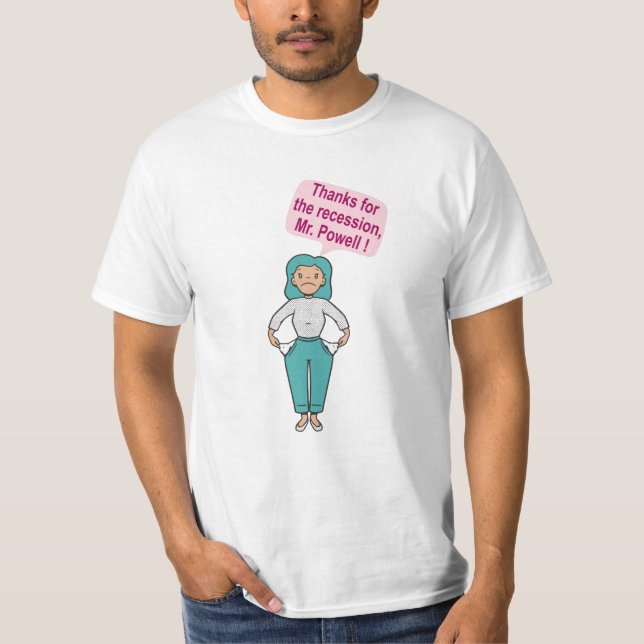 T-shirt Sommes-nous en récession ? (Devant)