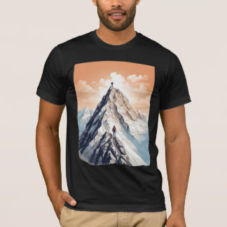 T-shirt Sommet atteint des modèles inspirants pour chaque
