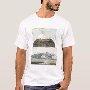 T-shirt Sommet du Cotopaxi (dessus), et l'éruption de Cot