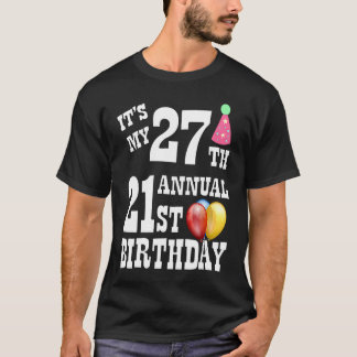 T-shirt Son 27e anniversaire annuel de mai