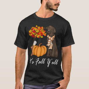 T-shirt Son Automne Yall Automne Tee - shirts Pour Femmes