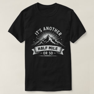T-shirt Son Autre Km Ou Environ Randonnée De Montagne Cade