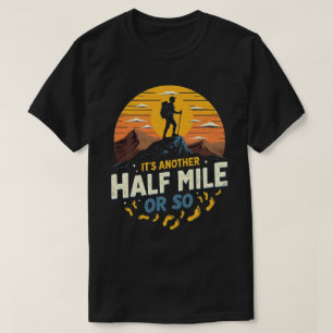 T-shirt Son Autre Km Ou Environ Randonnée De Montagne Cade