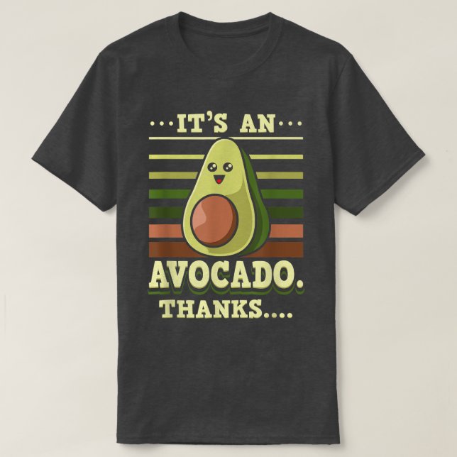 T-shirt Son Avocado Merci Costume Enceinte Guacamole M (Design devant)